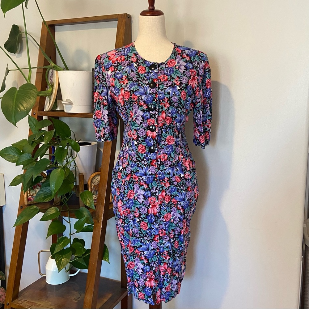 VINTAGE Erika’s Place Floral Dress